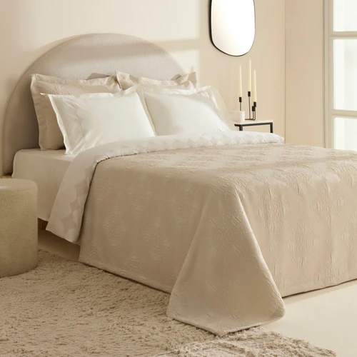 Karaca Home Clare Çift Kişilik 7 Parça Düet Set Ekru