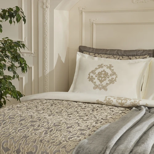 Karaca Home Grace 8 Parça Çift Kişilik Çeyiz Seti Antrasit 