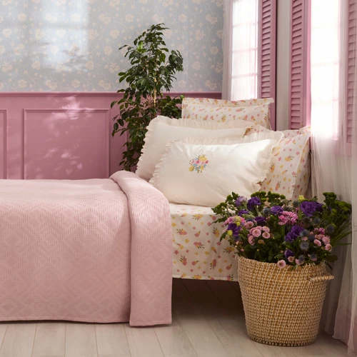 Karaca Home Astra Nish Set Çift Kişilik Pike Takımı Multicolor
