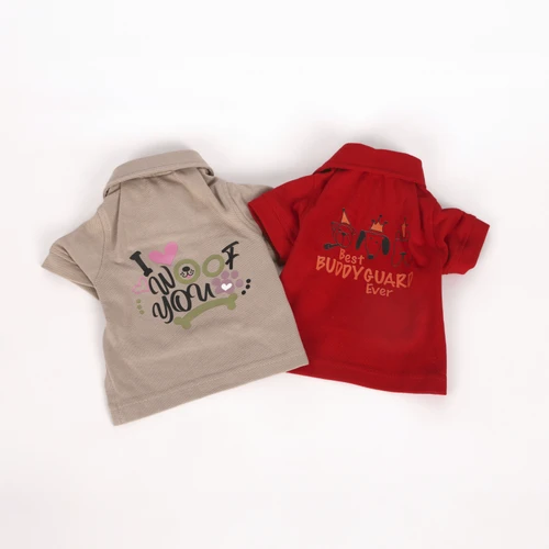 Karaca Home x Pati I Woof you T-Shirt L Beden Vizon