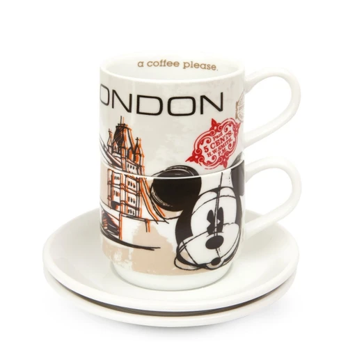 Egan Italy In The City Londra 2’li Espresso Fincan Seti