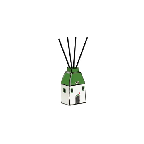 Egan Italy Le Casette Çubuklu Koku Difüzörü 6 cm x 11 cm Yeşil