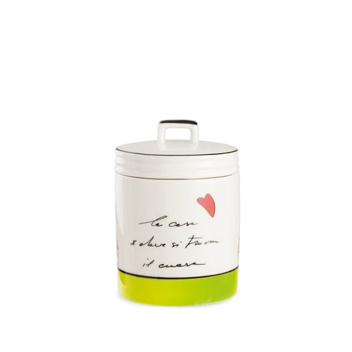 Egan Italy Le Casette Kavanoz Yeşil 9x12 cm