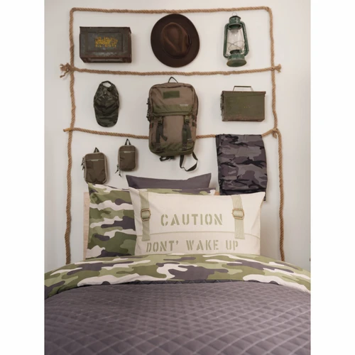 Karaca Home Young Camuflage %100 Pamuk Tek Kişilik Complete Takımı