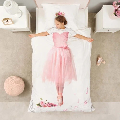 Karaca Home Young Ballerina %100 Pamuk Tek Kişilik Nevresim Takımı