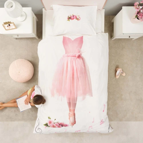 Karaca Home Young Ballerina %100 Pamuk Tek Kişilik Nevresim Takımı