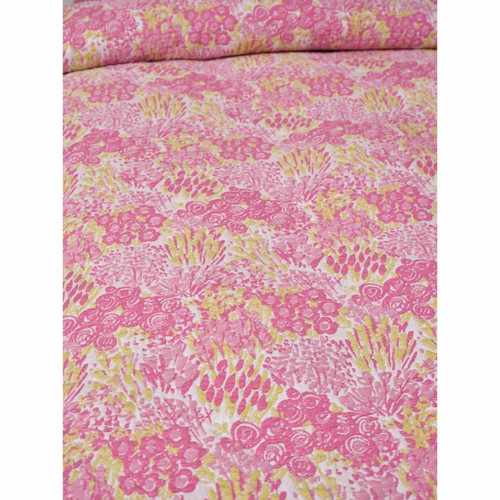 Karaca Home Young Flowers Tek Kişilik Yatak Örtüsü 160x240 cm Pembe 
