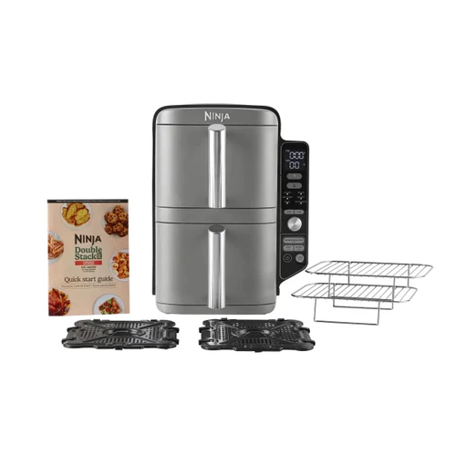 Ninja Double Stack Air Fryer Çift Hazneli XL 9.5L