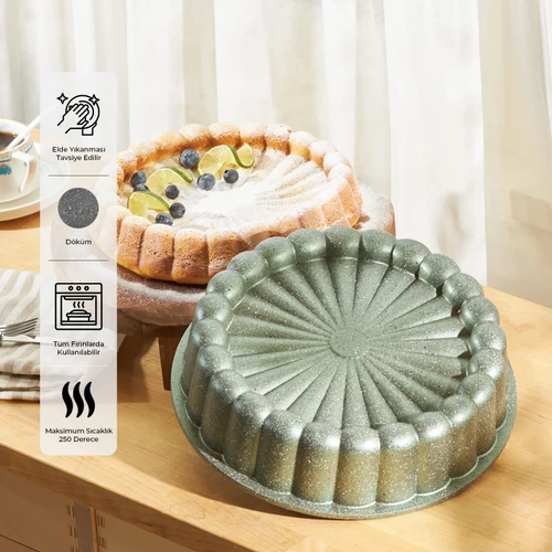 Emsan Daisy Kek Kalıbı Yeşil