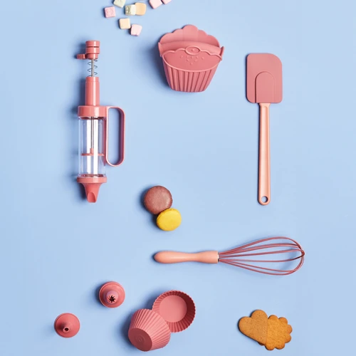Emsan Pastry Chef Gift Pasta Hazırlık Seti Pembe