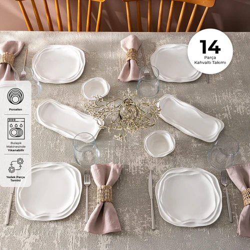 Emsan Royal 14 Parça 6 Kişilik Kahvaltı Takımı