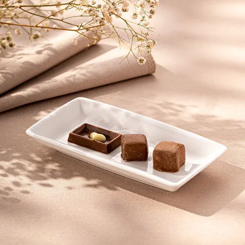 Emsan Pamukkale Dikdörtgen Kayık Tabak 14 cm
