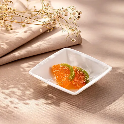 Emsan Pamukkale Kare Çukur Tabak 10 cm