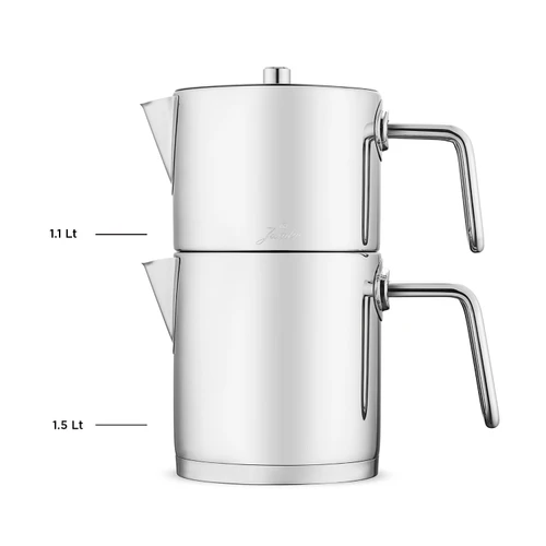Jumbo Metalix Full Metal Çaydanlık
