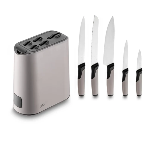 Jumbo Smart Grey Standlı 5li Bıçak Seti