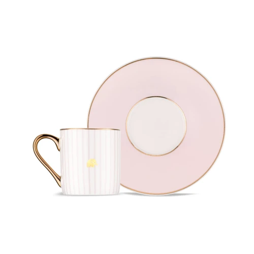 Jumbo Navy 2'li Kahve Fincan Takımı Pink