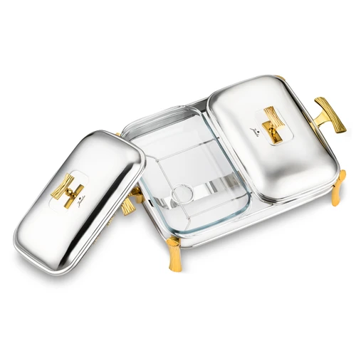 Jumbo Herencia Isıtmalı Servis Seti 2 x 1,5L Gold 