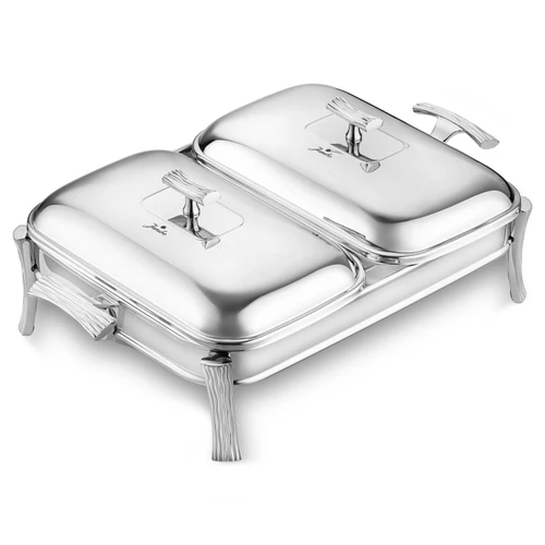 Jumbo Herencia Isıtmalı Servis Seti 2 x 1,5L Silver