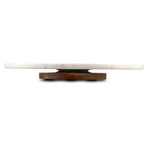 Jumbo Romano Mermer Servislik 14 x 14 x 1,76 cm Beyaz