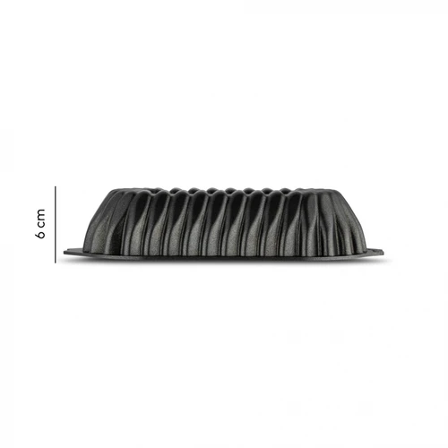 Jumbo Shark Ceramic Black Baton Kek Kalıbı