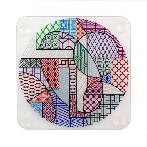 Jumbo X İstanbul Modern Nevin Aladağ Parıldayan Renkler - Coaster 2'li