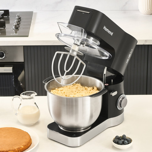 Homend Artfood 3025h Hamur Yoğurma Makinesi Siyah 1200W 5,5L