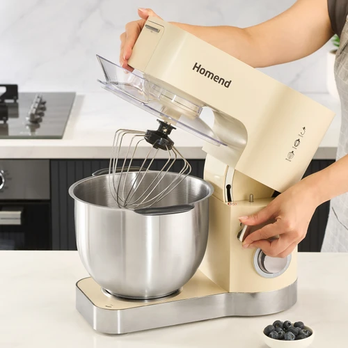 Homend Artfood 3025h Hamur Yoğurma Makinesi Krem 1200W 5,5L