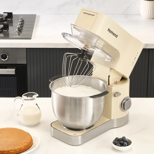 Homend Artfood 3025h Hamur Yoğurma Makinesi Krem 1200W 5,5L