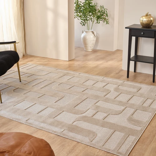 Kaşmir Halı İskandinav Tora Beige 50x80 cm