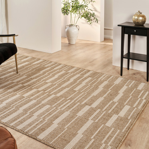 Kaşmir Halı Kilim Jüt Ravon White 120x180 cm