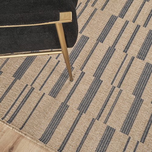 Kaşmir Halı Kilim Jüt Ravon Blue 80x300 cm