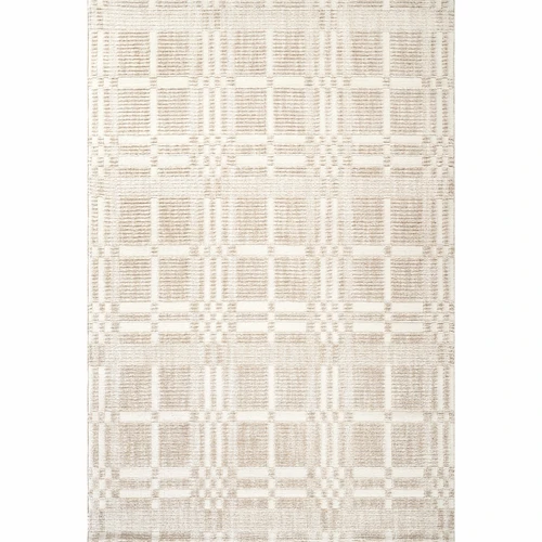  Kaşmir Halı 7/24 İskandinav Velar Bej 120x180 cm