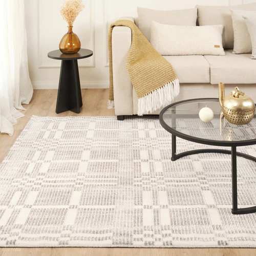  Kaşmir Halı 7/24 İskandinav Velar Gri 80x150 cm