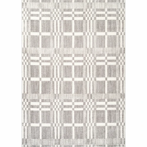  Kaşmir Halı 7/24 İskandinav Velar Gri 120x180 cm