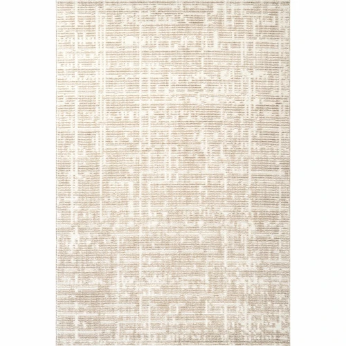 Kaşmir Halı 7/24 İskandinav Sten Bej 100x300 cm