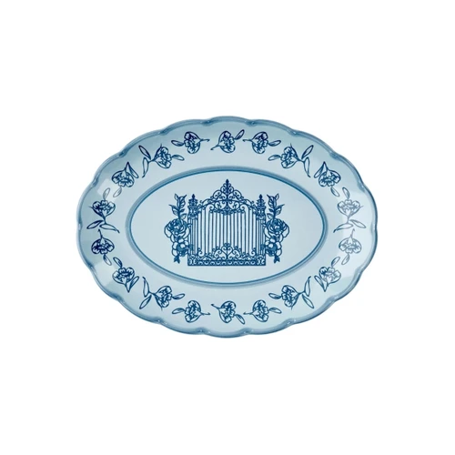 ​​​​​​​Guzzini Josephine Servis Tabağı Small 36x27 cm Mavi 