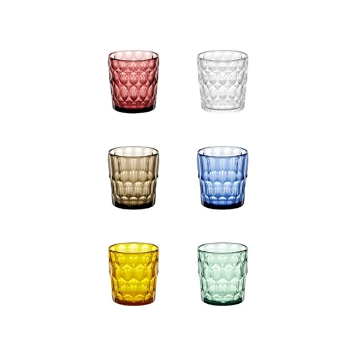 Guzzini Vanity 6’lı Kısa Bardak Seti 360 ml Renkli
