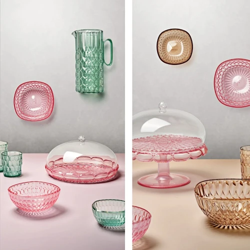 Guzzini Vanity Kek Sunum Servislik 30 cm Pembe