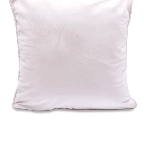 Karaca Home New Ekru Kadife Kırlent 45x45 cm