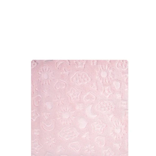 Karaca Home Candy Pudra Bebek Embosy Battaniye