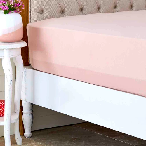 Karaca Home Somon Penye Fitted/ Lastikli Çift Kişilik Çarşaf