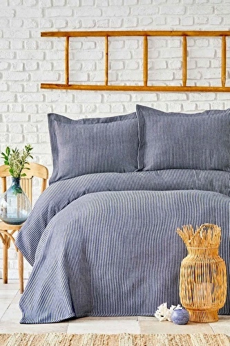 Karaca Home Lexus İndigo Çift Kişilik Yatak Örtüsü Seti