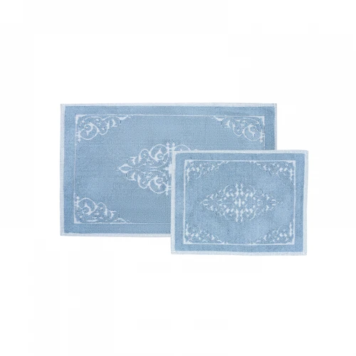 Karaca Home Milly Mavi 2li Paspas Set