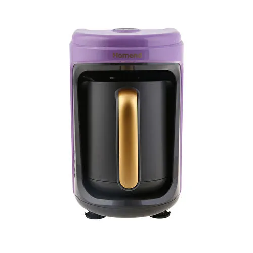 Homend Pottoman 1863h Türk Kahve Makinesi Mor Gold