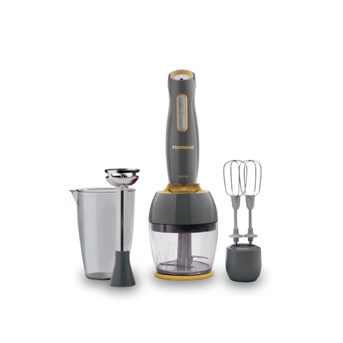 Homend Handmaid 1962h Blender Set Antrasit Gold