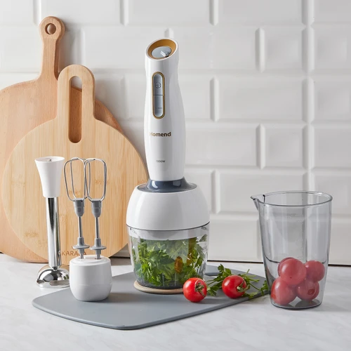 Homend Handmaid 1960h Blender Set Krem Gold