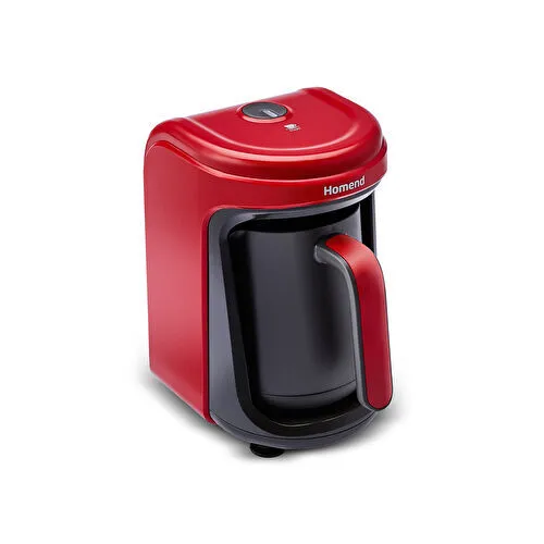 Homend Pottoman 1841 Türk Kahve Makinesi Kırmızı