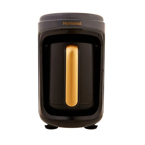 Homend Pottoman Milk in 1872H Sütlü Türk Kahve Makinesi Antrasit Gold