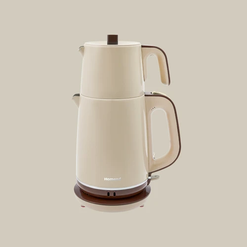 Homend Vintage Royaltea 1734H Inox Çay Makinesi Bej