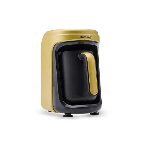 Homend Pottoman 1878H Sütlü Türk Kahve Makinesi Gold